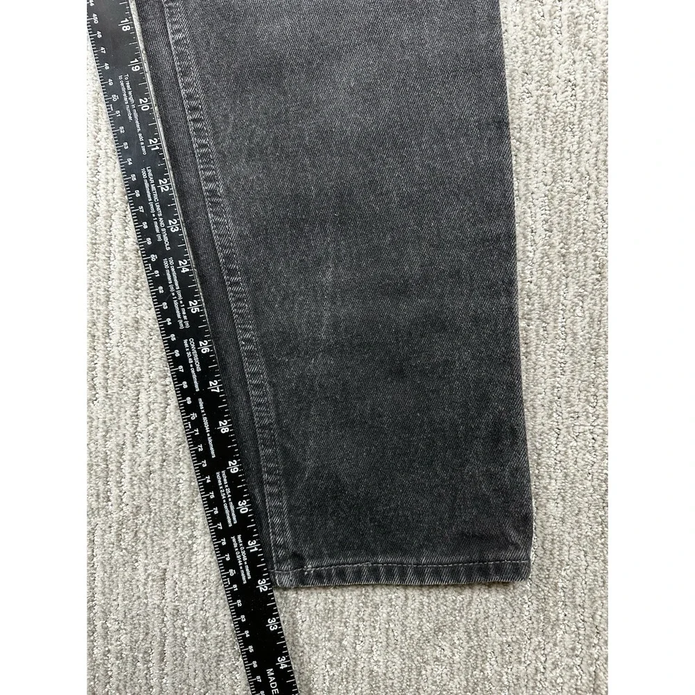 vintage levis 550 faded black relaxed baggy fit jeans size 12 L 30x32 WOMENS